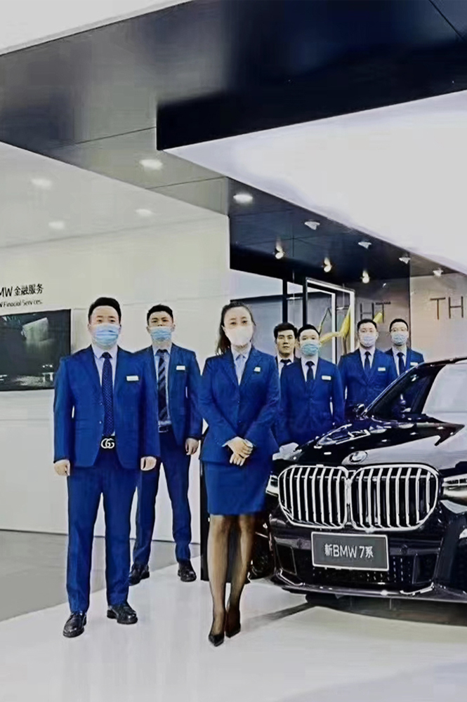 公司團體西服定制案例圖片